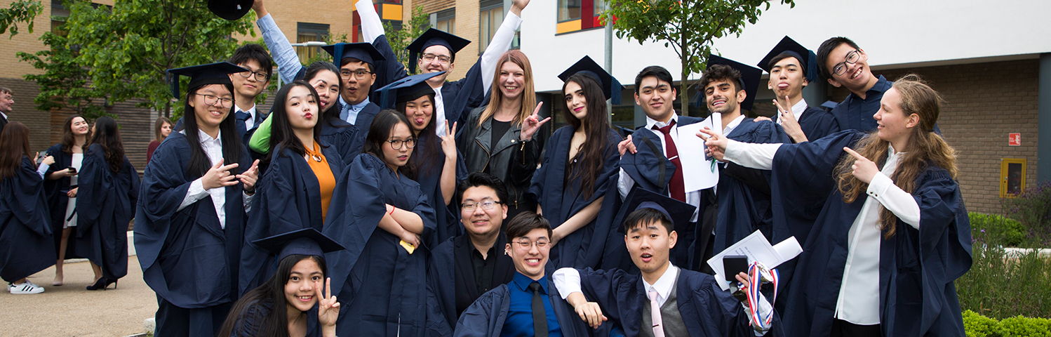 Abbey DLD Group of Colleges graduating students