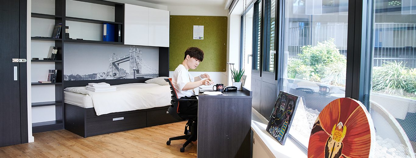 Student Bedroom At DLD College London