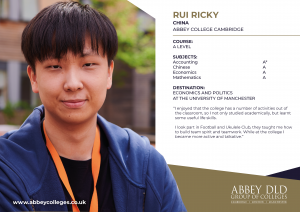 ACC 2021 Rui Rickey China A Level
