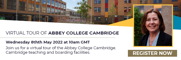 Virtual Tour of Abbey College Cambridge 8th June 2022.