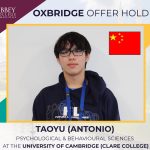 Abbey College Cambridge Oxbridge Offer Holder Antonio