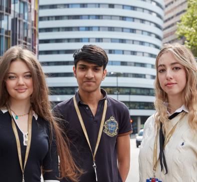 Students Outside DLD College London