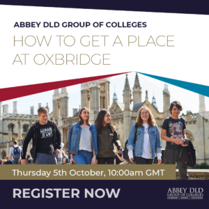 How To Get A Place At Oxbridge 05.10.23 Social Graphic