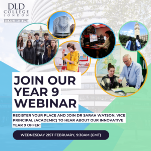 DLD College London Year 9 Webinar February 2024