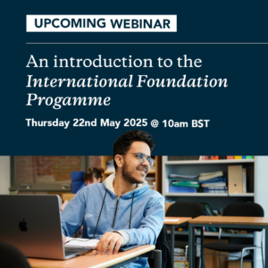 An Introduction To The International Foundation Programme Thursday 22nd May 2025