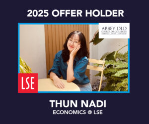 Abbey DLD 2025 LSE Offer Social Graphic Thun Nadi