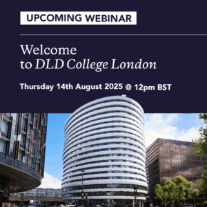DLD Welcome Webinar 14th August 2025