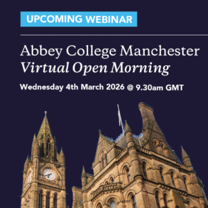 Webinar, Abbey College Manchester Virtual Open Morning 04.03.26