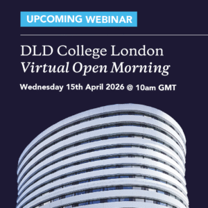 Webinar, DLD College London Virtual Open Morning 15.04.26
