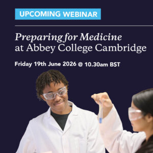 Preparing For Medicine at Abbey College Cambridge 19.06.26