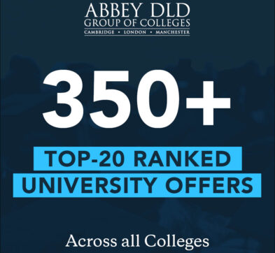 Abbey DLD Group of Colleges 350+ Offers Received from Top 20 Universities in 2026